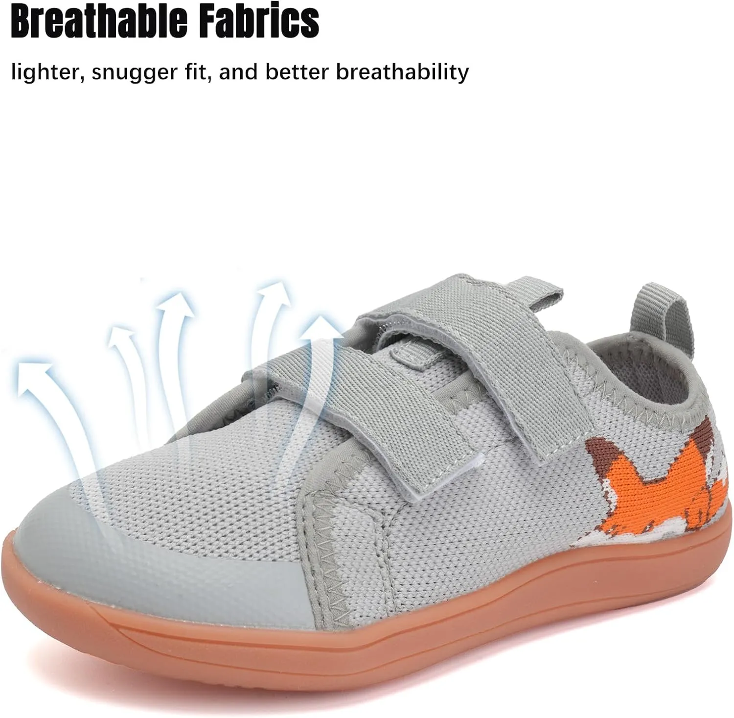 WateLves Toddler Little Kid Wide Barefoot The First Walking Shoes Girls Boys Breathable Lightweight Splay Naturally Minimalist Sneakers
