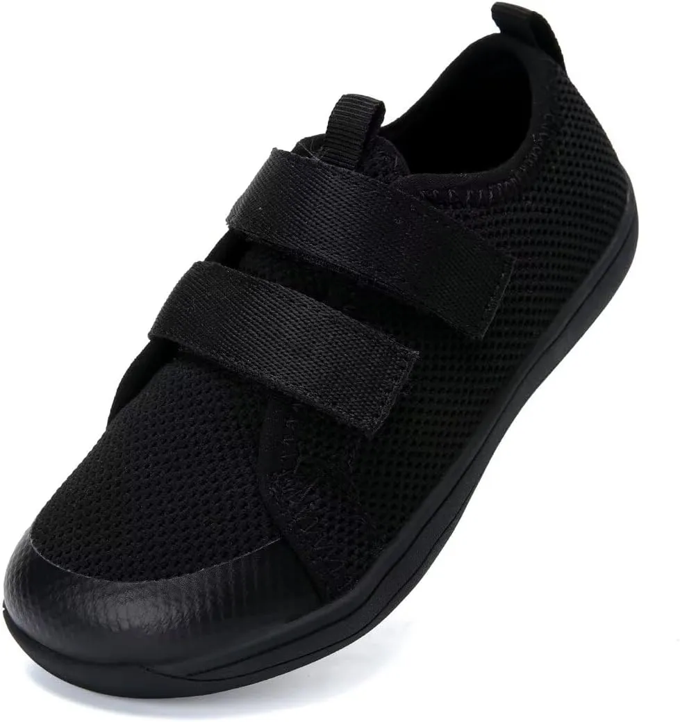 WateLves Toddler Little Kid Wide Barefoot The First Walking Shoes Girls Boys Breathable Lightweight Splay Naturally Minimalist Sneakers