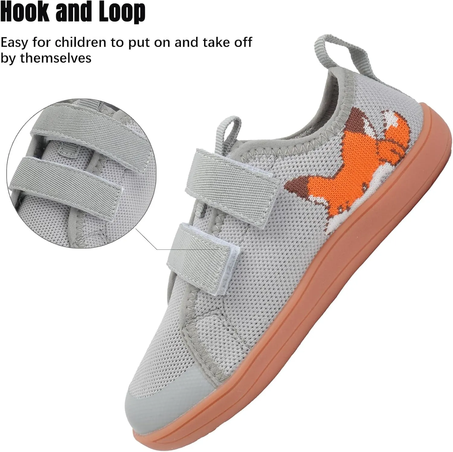 WateLves Toddler Little Kid Wide Barefoot The First Walking Shoes Girls Boys Breathable Lightweight Splay Naturally Minimalist Sneakers