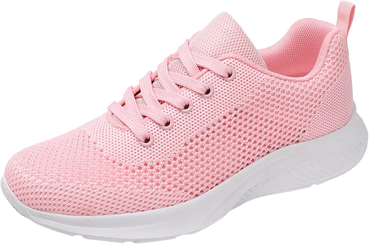 Women's Running Walking Tennis Shoes Comfortable Lace Up Womens Running Shoes Jogging Casual Shoes for Fall Dress Sneakers Brown Tennis Shoe Cross Trainer Shoe