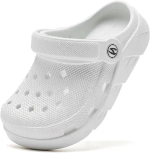 WOUEOI Boys Girls Garden Shoes Toddler Cartoon Slides Sandals Kids Clogs