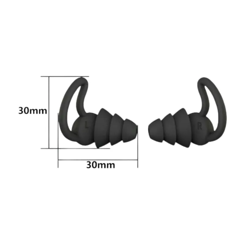 Xtreme Xccessories Three-Layer Noise Cancelling, Swimming   Surfing Ear Plug Protection Set